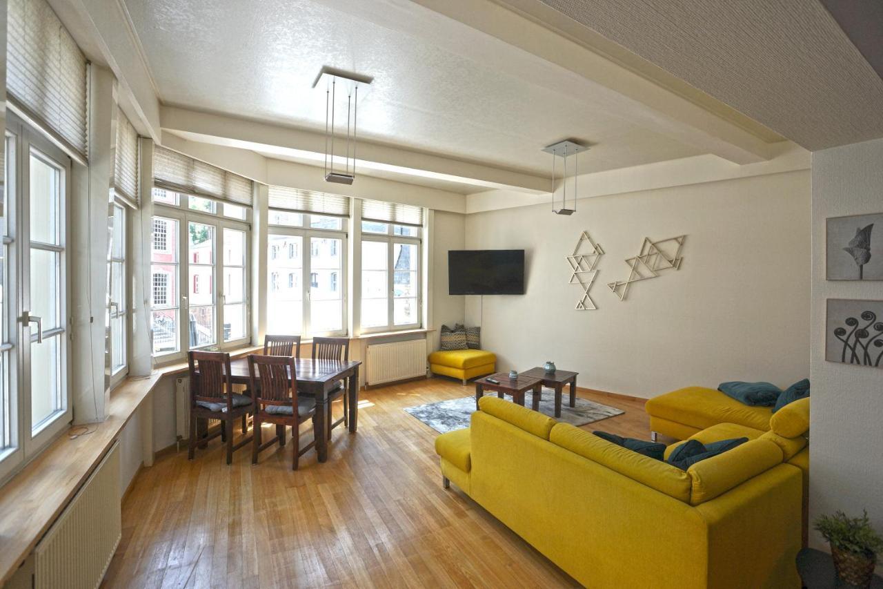 Loft13 Traumhafte Wohnung Mit Terrasse Fuer 8 Gaeste Monschau Exterior photo